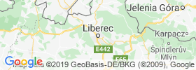 Liberec map